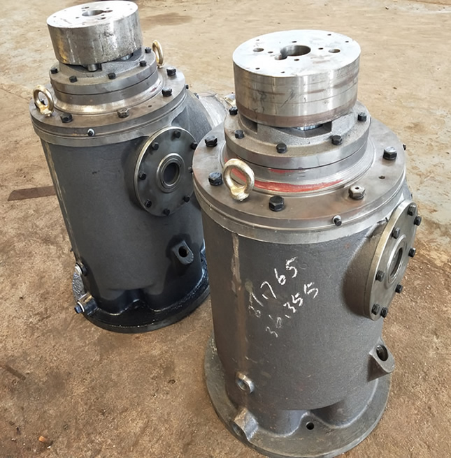 H125系列直角齒輪箱裝配完工